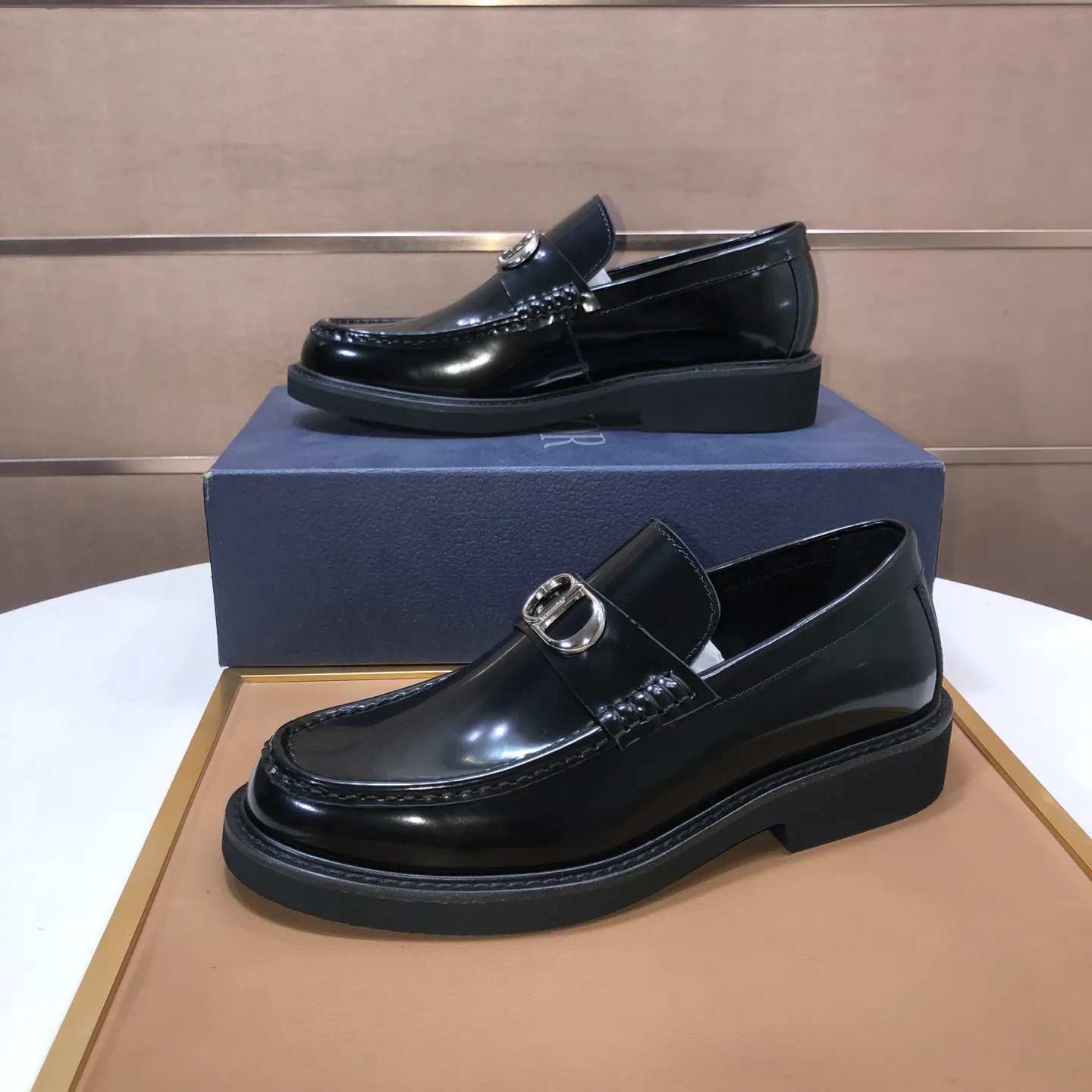 Men's shoes 💰680💶[Dior] (water-dyed cowhide lining) Dior original 1:1 high-quality factory, imported original materials, imported raw cowhide, water-dyed cowhide lining, original TPU outsole, code number: 39-44 (38.45 custom-made)